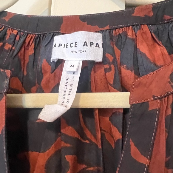 A Piece Apart women’s button up top size medium - Picture 3 of 4